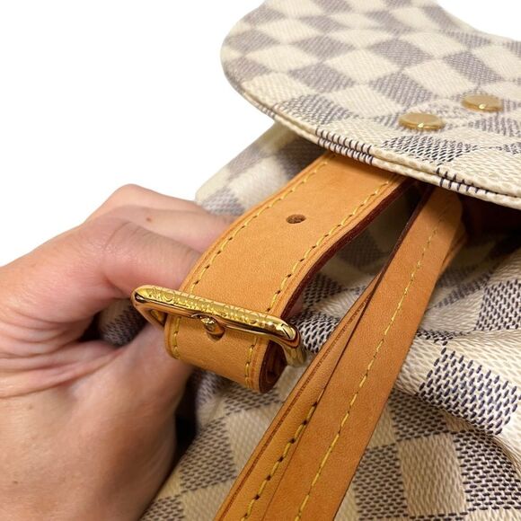 Louis Vuitton Sperone D’Azur N41578 Damier Backpack, Tags, Receipt - Picture 6 of 14